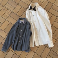 Kid’s size Bow tie colour shirt 【キッズサイズ　ちょうネクタイシャツ】Type:long sleeve