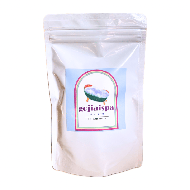 gojiai spa 【高濃度水素入浴剤】疲れ吹っ飛びマス！お風呂で水素吸引