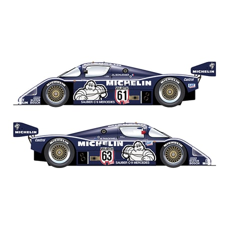 D24-009 1/24 C9 1987 SuperCup Nürburgring Winner
