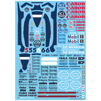 D20-008 1/20 1986 FW11/1987 FW11B Second Edition