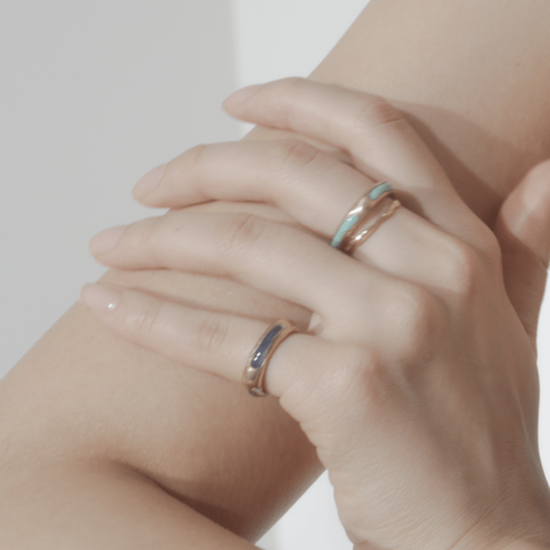 MAISON D'PULSE |メゾンドパルスMoon Ring_brass/A-R001 サ MAISON D'PULSE |メゾンドパルスMoon Ring_brass/A-R001 サ