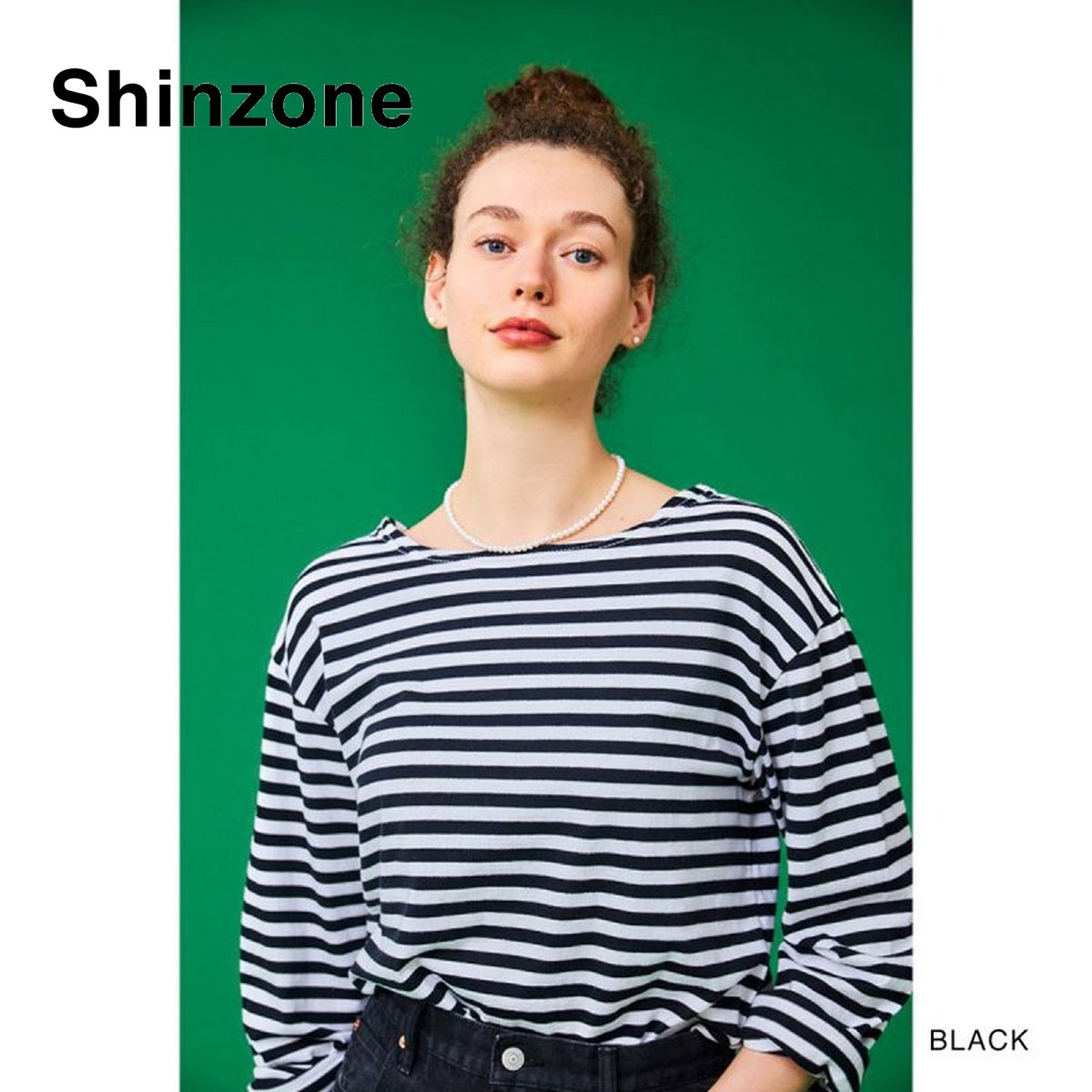 Shinzone - Sinzone　マリンボーダーTシャツ　ブラック 楽天市場】【レビュークーポン対象外】【30%OFF】シンゾーン