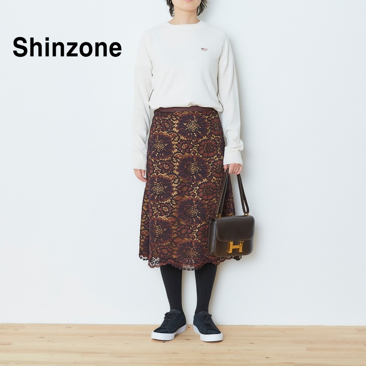 THE SHINZONE｜ザ シンゾーン レーススカート/18AMSSK56 | here