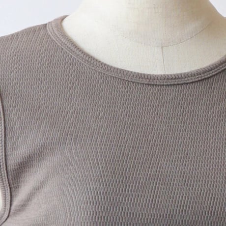 Oblada/オブラダ・COTTON CASHMERE TANK