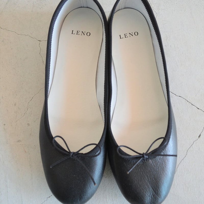 LENO（リノ）レザーメッシュバレエシューズ LENO (リノ) BALLET SHOES / バレエシューズ