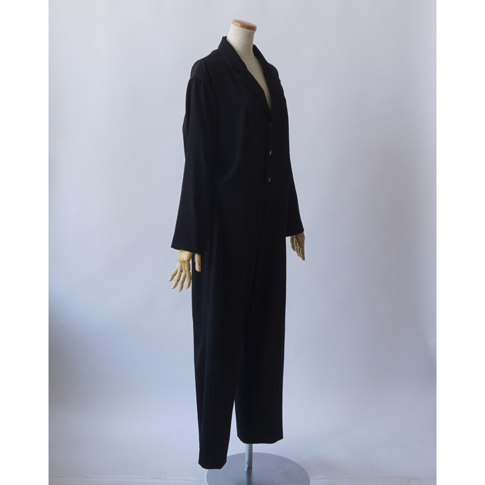 THE SHINZONE ザ シンゾーン NOTCHED LAPEL JUMP SUITS | THE SHINZONE ザ シンゾーン NOTCHED LAPEL JUMP SUITS |