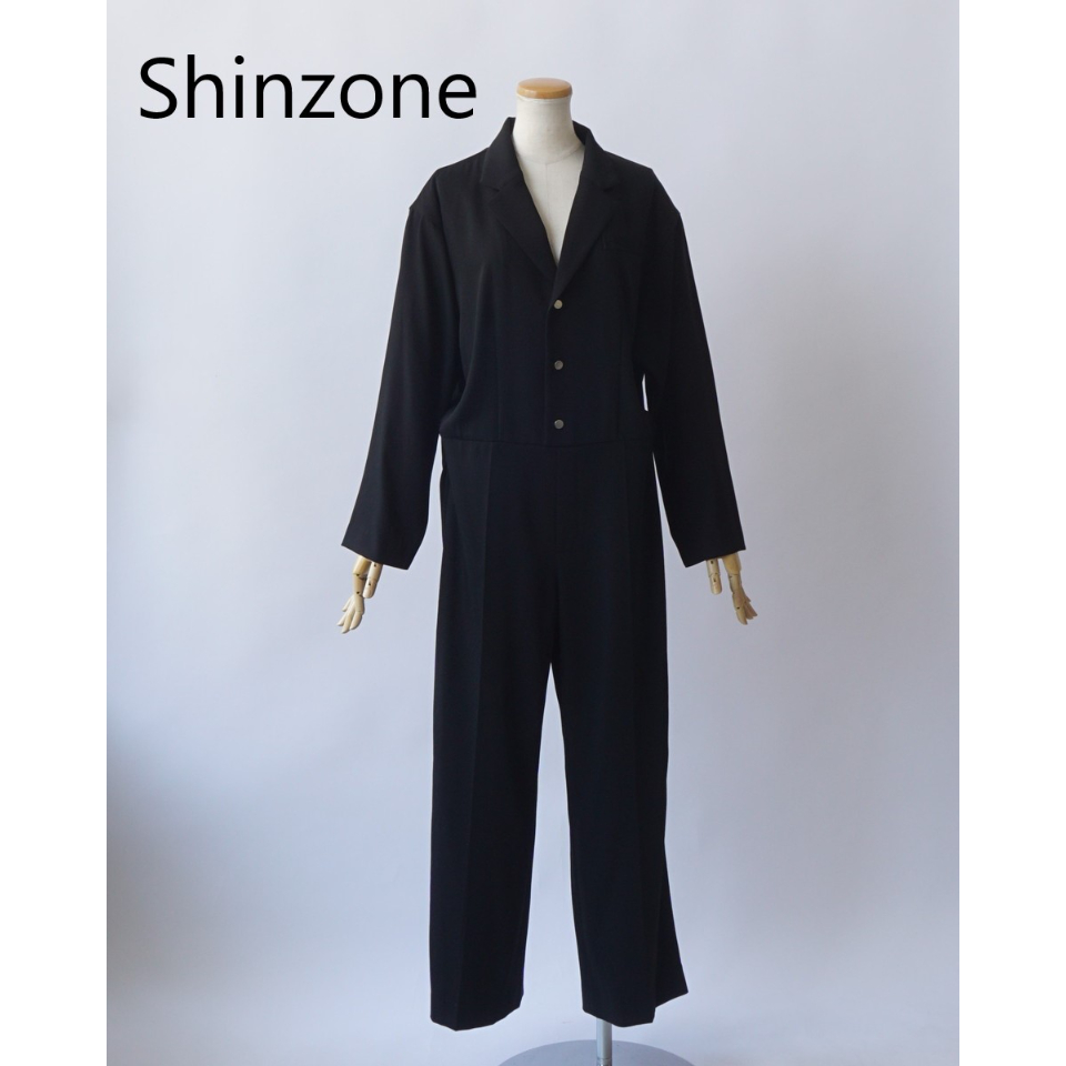 THE SHINZONE ザ シンゾーン NOTCHED LAPEL JUMP SUITS | THE SHINZONE ザ シンゾーン NOTCHED LAPEL JUMP SUITS |