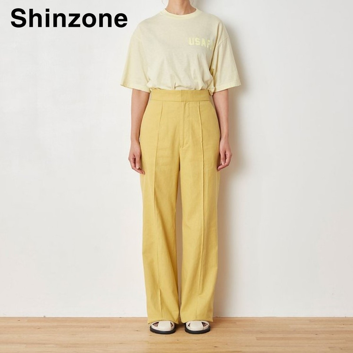 【K】Shinzone新品リネン混パンツ 楽天市場】【50％OFF】SHINZONE（シンゾーン） リネン コモン