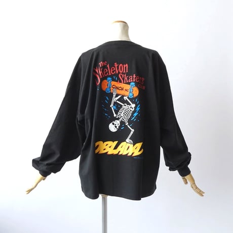 Oblada/オブラダ・Skeleton Long Tee