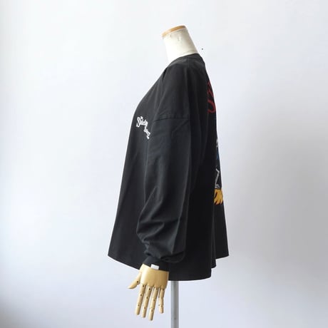 Oblada/オブラダ・Skeleton Long Tee