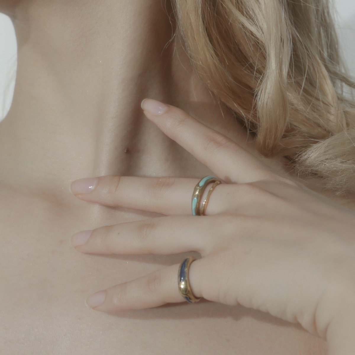 MAISON D'PULSE |メゾンドパルスMoon Ring_brass/A-R001 サ MAISON D'PULSE |メゾンドパルスMoon Ring_brass/A-R001 サ