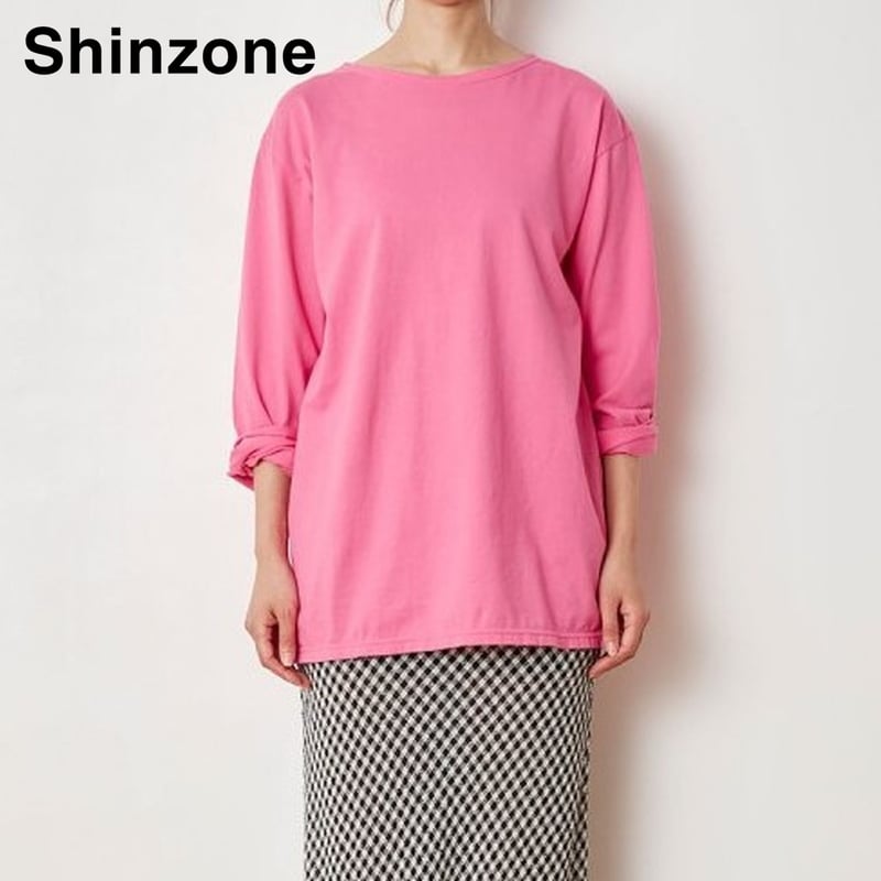 THE SHINZONE シンゾーン　ロングtシャツ　美品 Shinzone（シンゾーン）】PACK LONG SLEEVE TEE