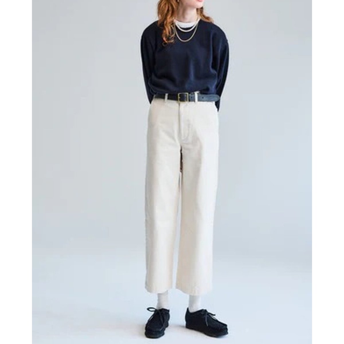 もみじ オブラダ チノパン Oblada/オブラダ・WIDE PANTS | here.