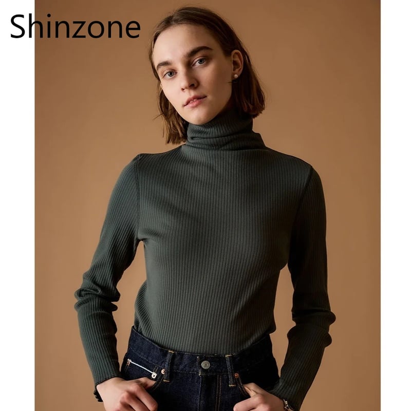THE SHINZONE|ザ シンゾーン High neck rib /19SMSCU05 | THE SHINZONE|ザ シンゾーン High neck rib /19SMSCU05 |