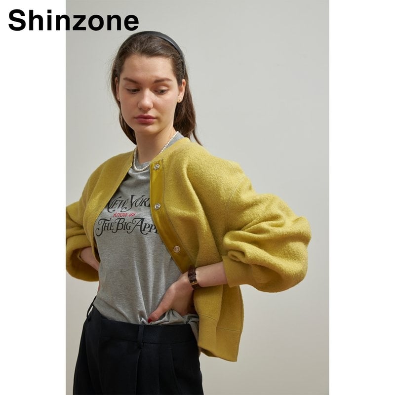 THE SHINZONE ザ シンゾーン フリースケープリンカーディガン - トップス