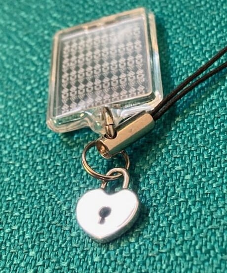 真氣光プチプレート  (チャーム付き) (Shinkiko Petit Plate Keyholder with Charm)