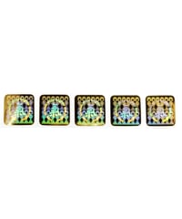氣ホログラムシール 5枚入 (Ki Hologram Stickers)