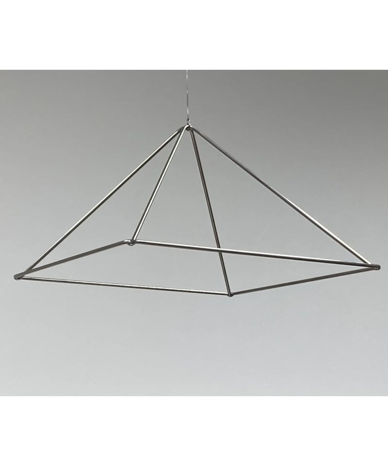 t0.5薄板チタンピラミッド黄金比スケールモデル t0.5薄板チタン