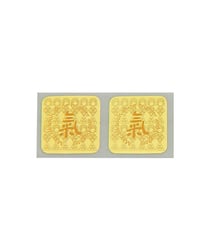 氣ホログラムシール 2枚入 (Ki Hologram Stickers)