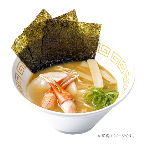 紅ずわいがにらぁめん