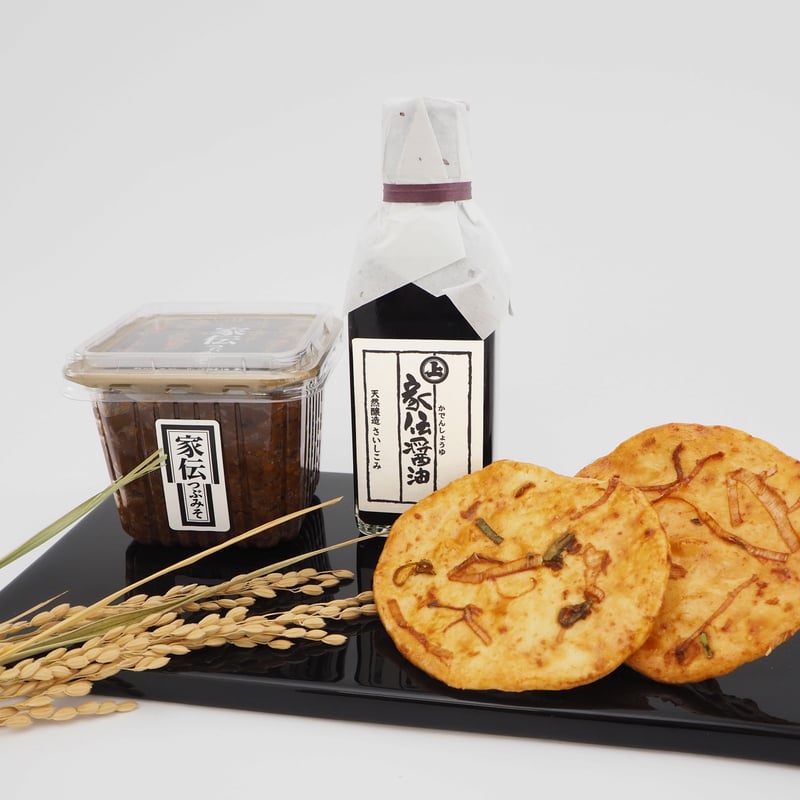 安藤醸造ねぎみそ煎餅5枚入 袋タイプ | TEIAN
