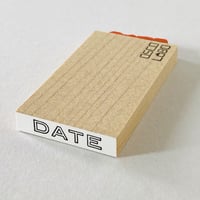 ジムスタンプ短 DATE [日付]