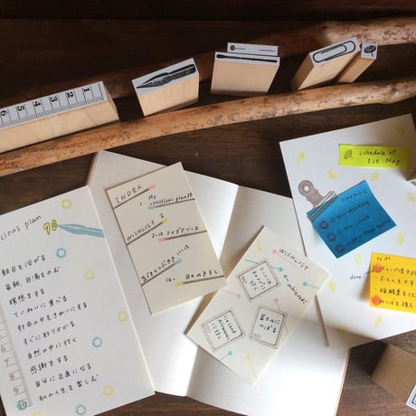 コモノスタンプ　マッチ [small things: matchstick]