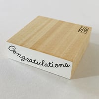 ガーランドメッセージスタンプ Congratulations [おめでとう]