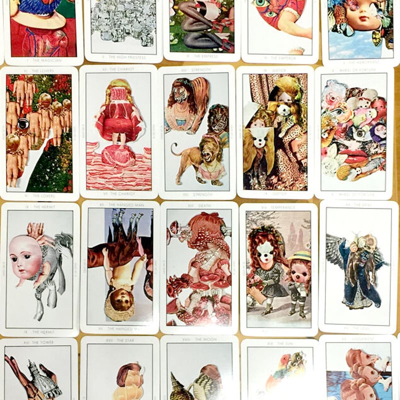 ahcahcum×kyotaro お目目book-bag タロットカード、スカーフ付 | ah 