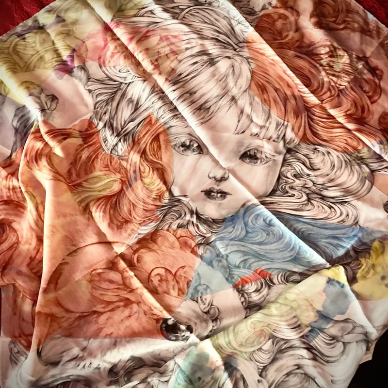 ahcahcum×kyotaro お目目book-bag タロットカード、スカーフ付