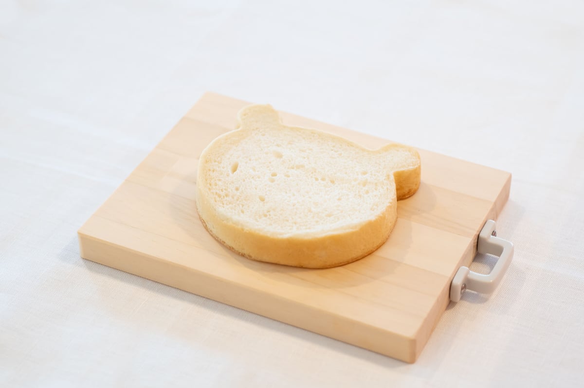 くまぱんママ 卵乳不使用】くまさんの食パン（No.156） | はぐぱん（卵乳不