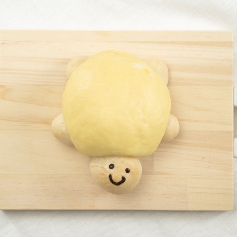 卵乳不使用】かめさんメロンパン(No.100) | はぐぱん（卵乳不使用パン）