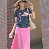フロッキーロゴ半袖Tシャツ　F size