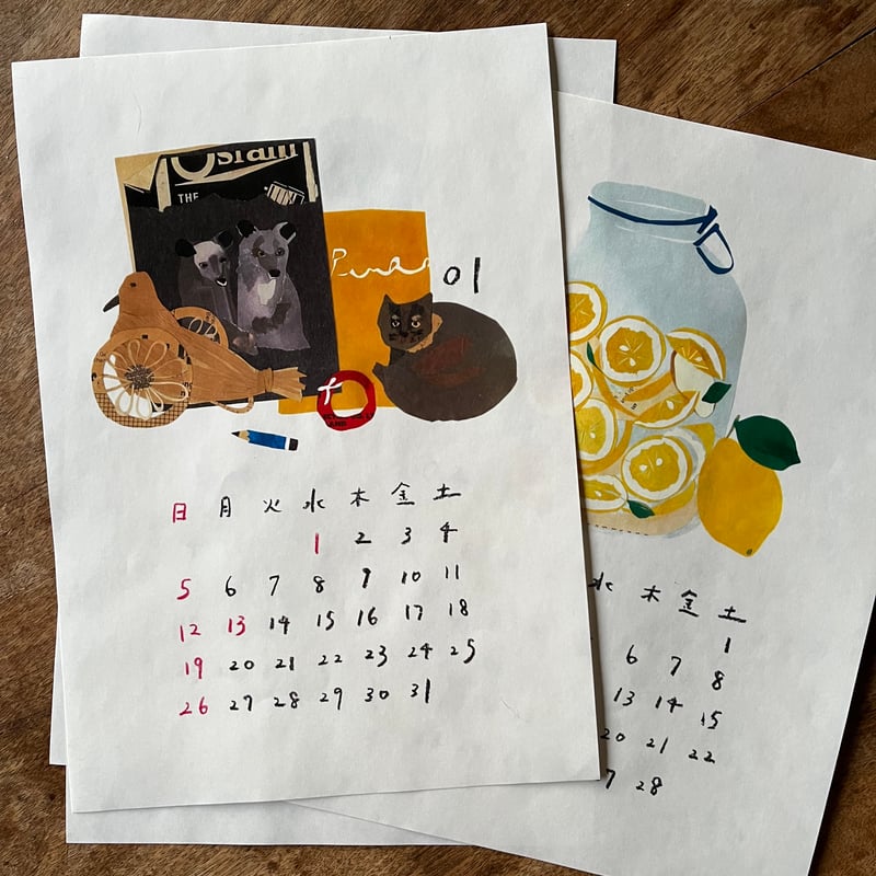 ちぎらまりこさん　原画　作家さん　貼り絵　　イラスト　猫 ちぎらまりこさん 原画 作家さん 貼り絵 切り絵 ハンドメイドイラスト