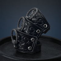 Leather Aemour Ring ”Nocturne III"