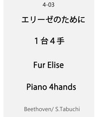 【4hands】Fur Elise