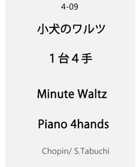 Valse du Petit Chien 【4hands 1piano】