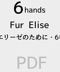 Fur Elise 【6hands 1piano】