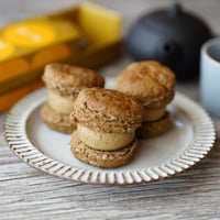 【冷凍便】茶バターサンド3個セット（焙じ茶）