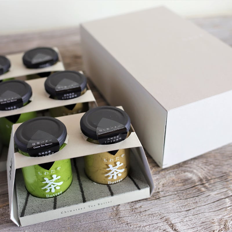抹茶王子ページ 6/1取り置き分 ギフト用※ちわたや茶バター6本セット | ちわたや
