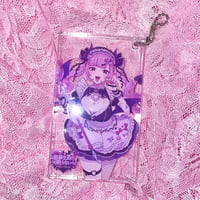 クリアカードケース（チェーン付き）