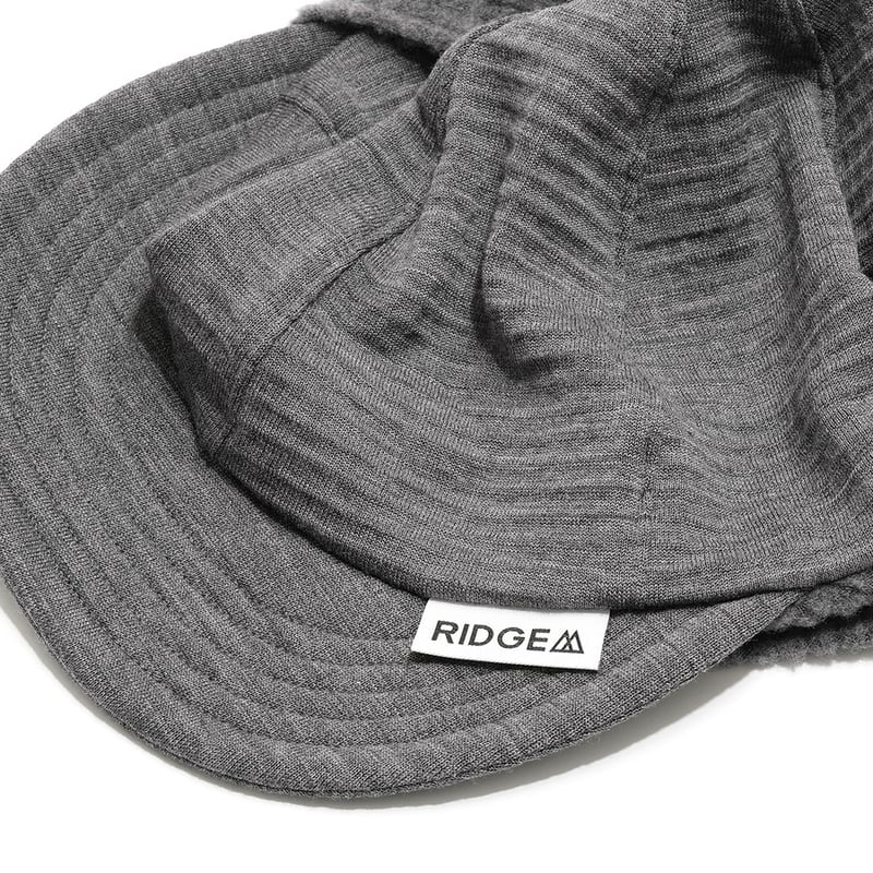 Grid Merino Earmuff Cap｜RIDGE MOUNTAIN GEAR | 君