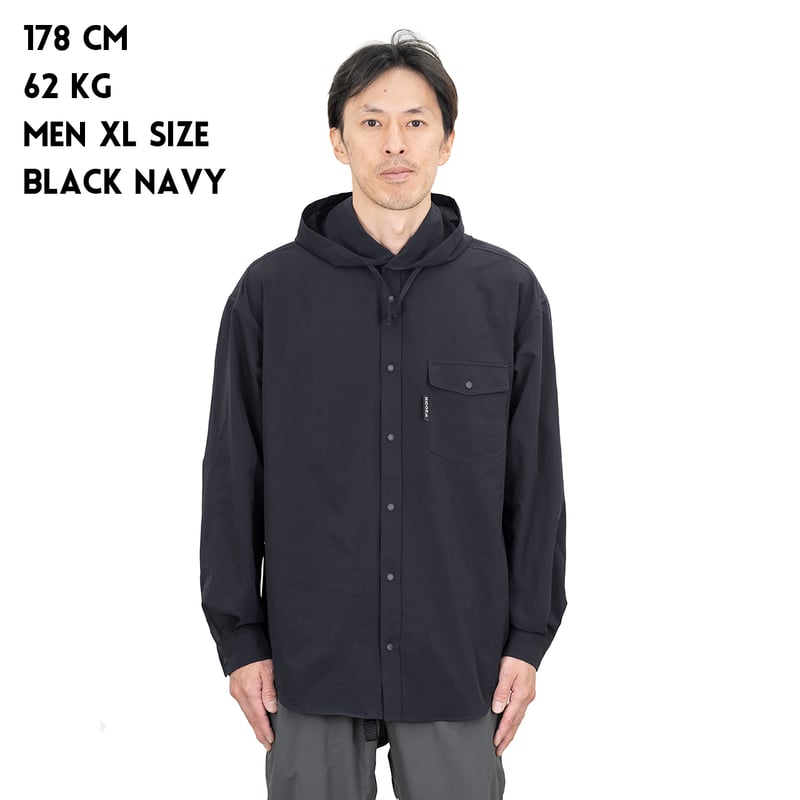 Hooded Long Sleeve Shirt｜RIDGE MOUNTAIN GEAR | 