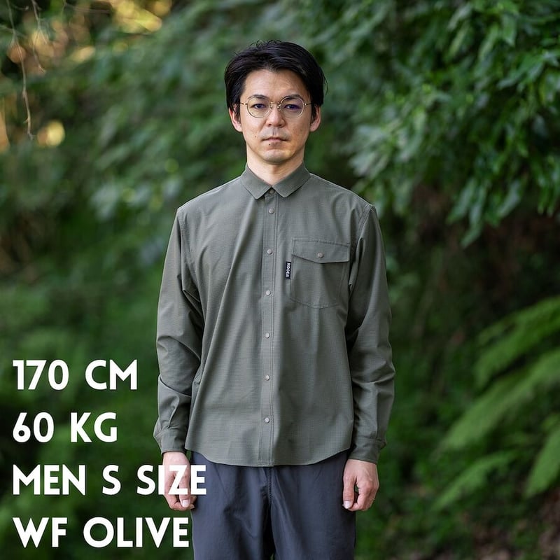 Poly Basic Long Sleeve Shirt｜RIDGE MOUNTAIN GEA...