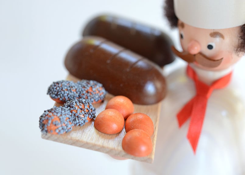 アトリエニキティキ ドイツ 煙だし人形 パン焼職人 新作