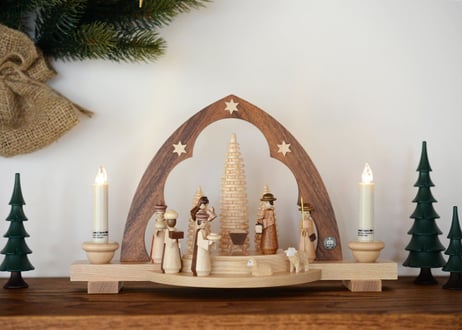 ドイツ製　クリスマス　キャンドルアーチ　希少　木製 ドイツ製 クリスマス キャンドルアーチ 希少 木製 【公式通販】