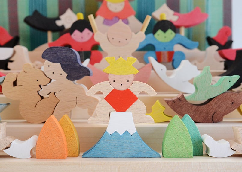 新品】小黒三郎里山円武者五段飾り 