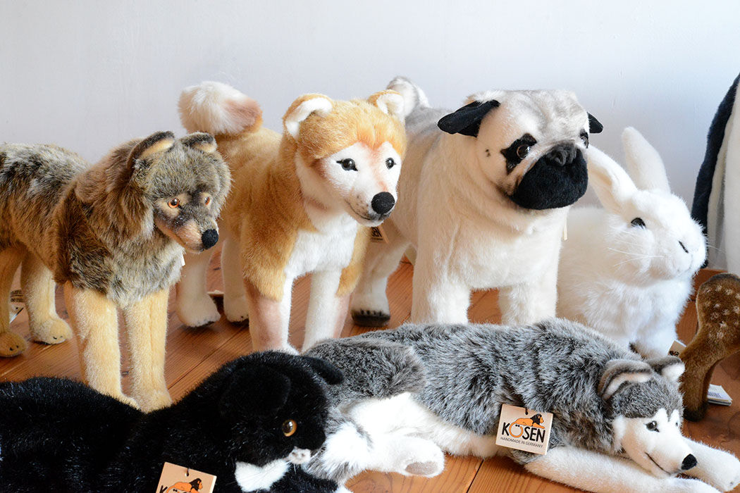 シベリアンハスキー　ぬいぐるみ シベリアン・ハスキー(仔) 43 | HANSA