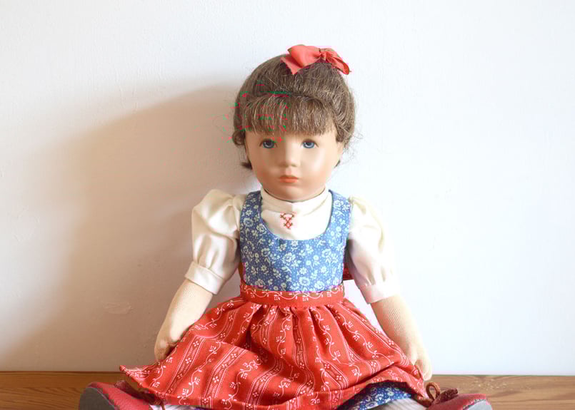 ドイツ　ケテクルーゼのお人形　25cm ドイツ ケテクルーゼのお人形 25cm