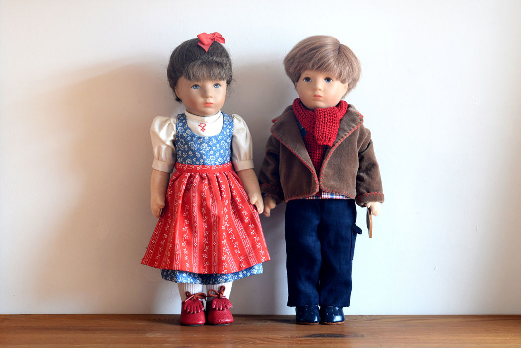 タグ付き】 ケテクルーゼ ドイツ製 女の子 人形 ピンク